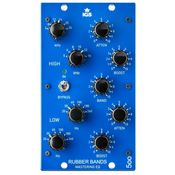 IGS Audio 500 Series RB 500 ME Stereo Passive EQ 