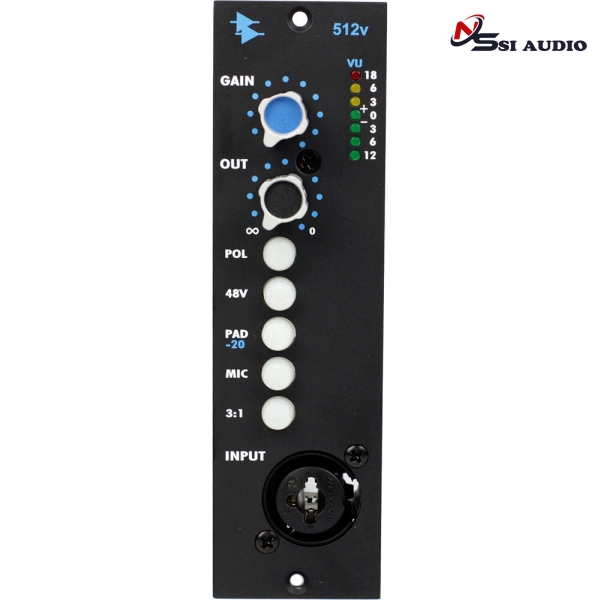 API 512V 500 Series Discrete Microphone Preamp – Mạch Tiền Khuếch Đại Micro Rời Rạc Chuẩn 500 Series
