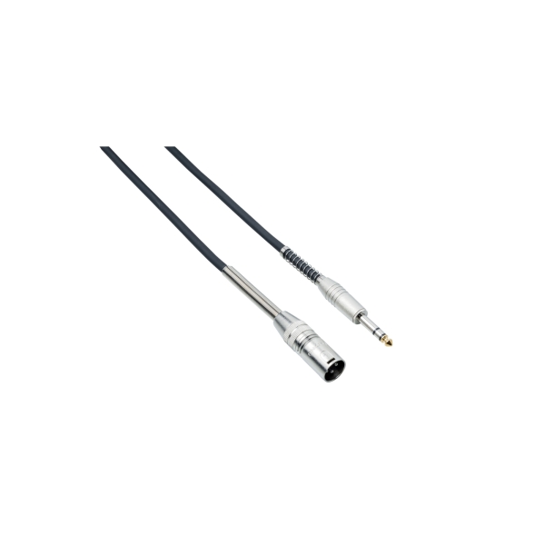 IROMS600PBL Dây cáp loa đầu XLR3MXM – SS50 6 mét Bespeco