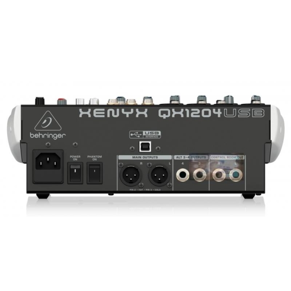 QX1204USB Mixer Behringer Analog 12 input 2/2 Bus Tích Hợp Mic Preamp EQ USB FX| Mixer cơ Behringer QX1204USB