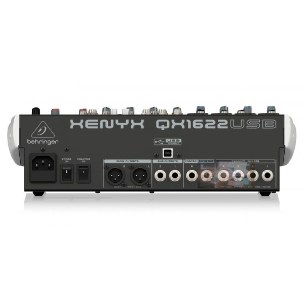 QX1622USB Mixer Behringer Analog 16 input 2/2 Bus Tích Hợp Mic Preamp EQ USB FX| Mixer cơ Behringer QX1622USB
