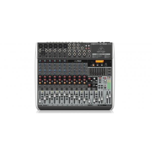 QX1832USB Mixer Analog Behringer 18 input 2/2 Bus Tích Hợp Mic Preamp EQ USB FX| Mixer cơ Behringer QX1832USB