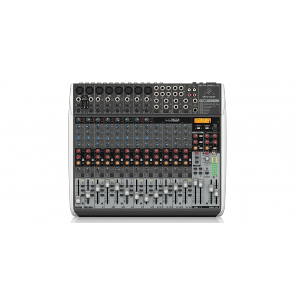 QX2222USB Mixer Analog Behringer 22 input 2/2 Bus Tích Hợp Mic Preamp EQ USB FX| Mixer cơ Behringer QX2222USB