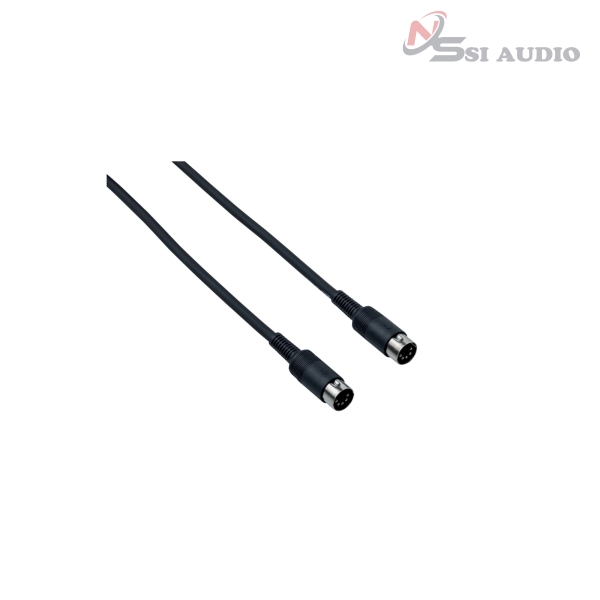 CM300P Dây MIDI với đầu DIN 5 chân 3 mét Bespeco