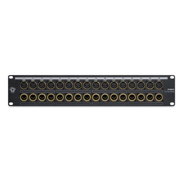 Black Lion PBR XLR 32 DSub 32 point XLR patchbay