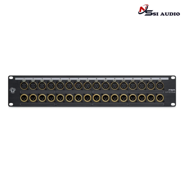 Black Lion PBR XLR 32 DSub 32 point XLR patchbay