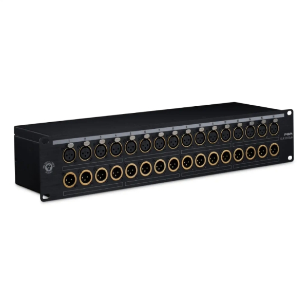 Black Lion PBR XLR 32 DSub 32 point XLR patchbay