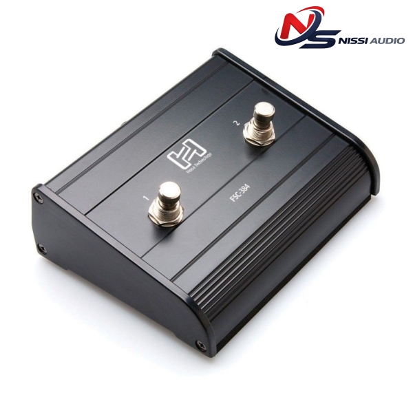 HOSA FOOTSWITCH GUITAR-STYLE DUAL-LATCHING