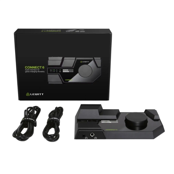 Lewitt Connect 6 USB-C Audio Interface  Soundcard