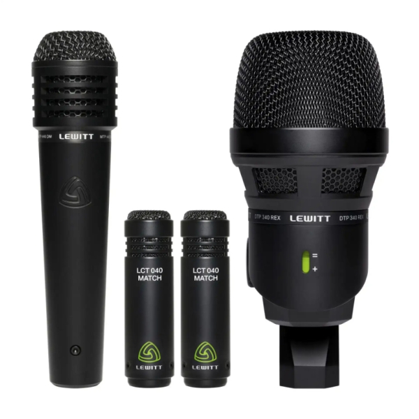Lewitt Beatkit 4-piece Drum Mic Kit 