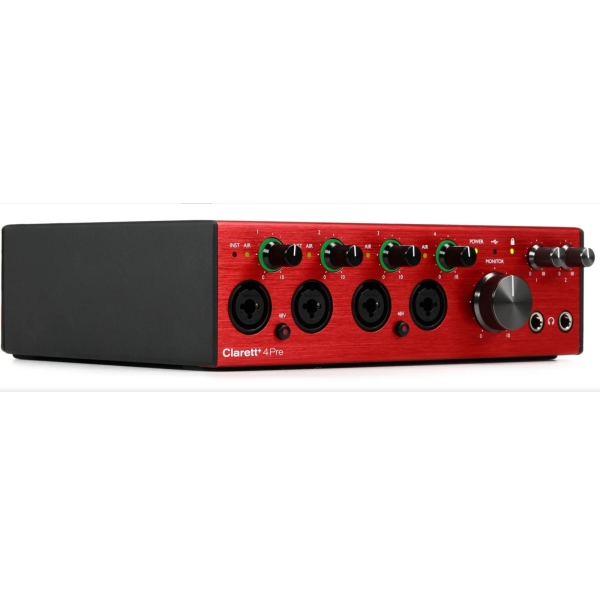 Focusrite Clarett+ 4pre Usb-C Audio Interface  Soundcard