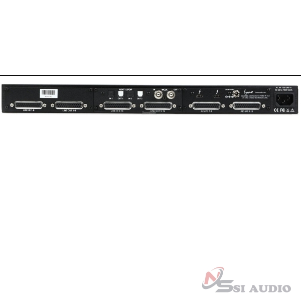 Lynx Aurora (n) 16-DNT 16-channel AD/DA Converter with Dante Interface