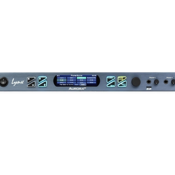 Lynx Aurora (n) 16-TB3 16-channel AD/DA Converter with LM-PRE4 and Thunderbolt 3 Interface