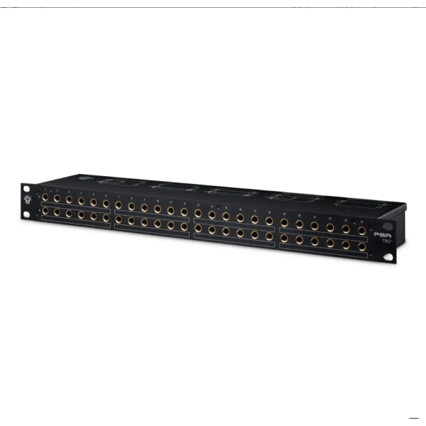 Black Lion PBR – TRS3 48 point patchbay with throughput