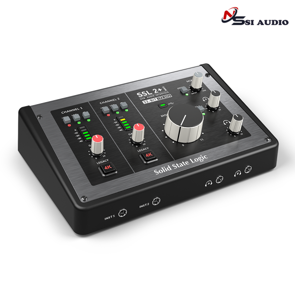 SSL 2 MKII Solid State Logic: Soundcard Phân Khúc Studio Cá Nhân Đỉnh Cao Thế Hệ Mới