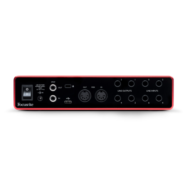 Focusrite Scarlett 8i6 gen 3 sound card