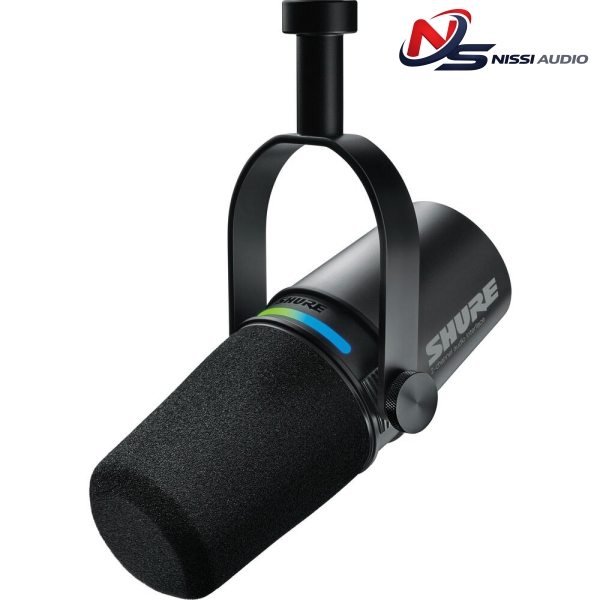 Shure MV7i – Microphone USB/XLR Thông Minh Tích Hợp Audio Interface