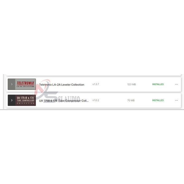 UAD Spack Gói 22 plugins không phần cứng