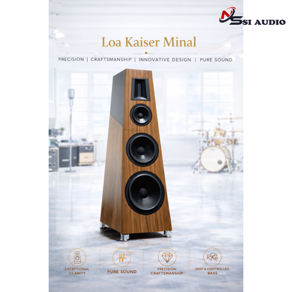 Loa Kaiser Minal – Đỉnh Cao Hệ Thống 3 Đường Tiếng Từ Nước Đức