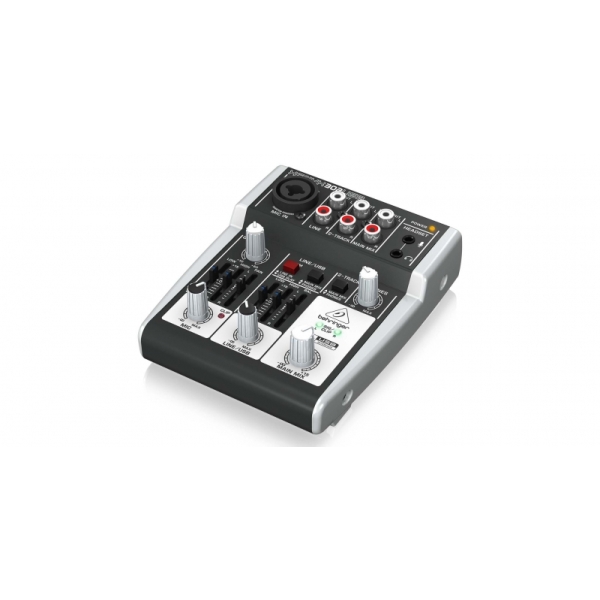 302USB Mixer Behringer Analog 5 in 2 Bus Tích Hợp Mic Preamp| Mixer cơ Behringer 302USB - HÀNG TRƯNG BÀY