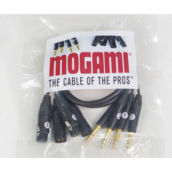 Dây Mogami 4 Line XLR To 6 Ly Neutrik 2m