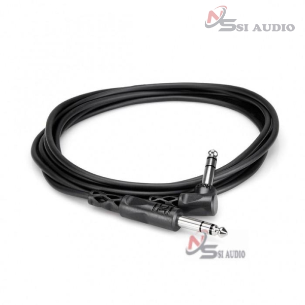 Hosa Balanced Interconnect 1/4" Trs To Right-Angle 1/4 In TRS