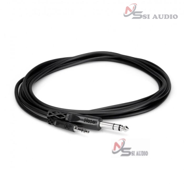 Hosa Stereo Interconnect 3.5mm Trs To 1/4" Trs - 10 Ft