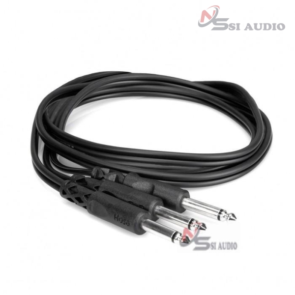 Hosa Y Cable 1/4" Ts To Dual 1/4" TS