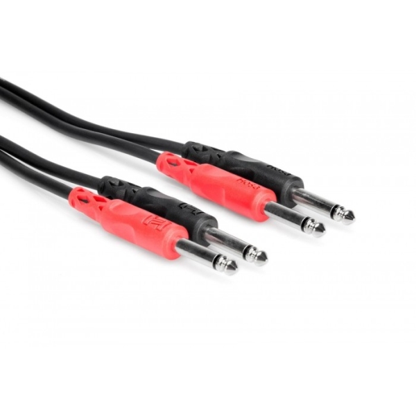 Hosa Stereo Interconnect Dual 1/4" Ts To Same