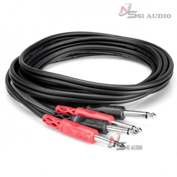 Hosa Stereo Interconnect Dual 1/4" Ts To Same