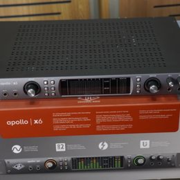 Sound card Apollo x6 HE thunderbolt 3 uesd