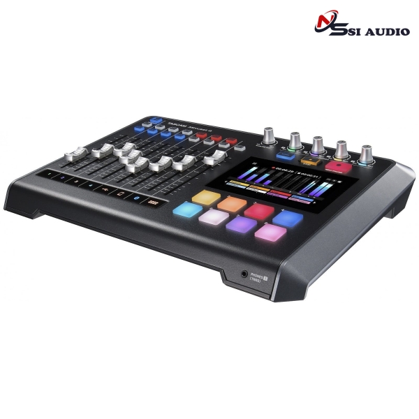 Tascam Mixcast 4 – Bàn Điều Khiển & Audio Interface Thu Âm Podcast, Livestream Đa Năng