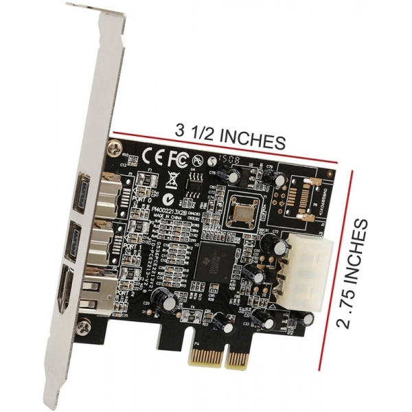 Card PCI-e 1394 800/600
