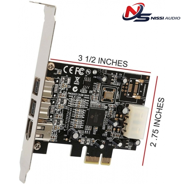Card PCI-e 1394 800/600