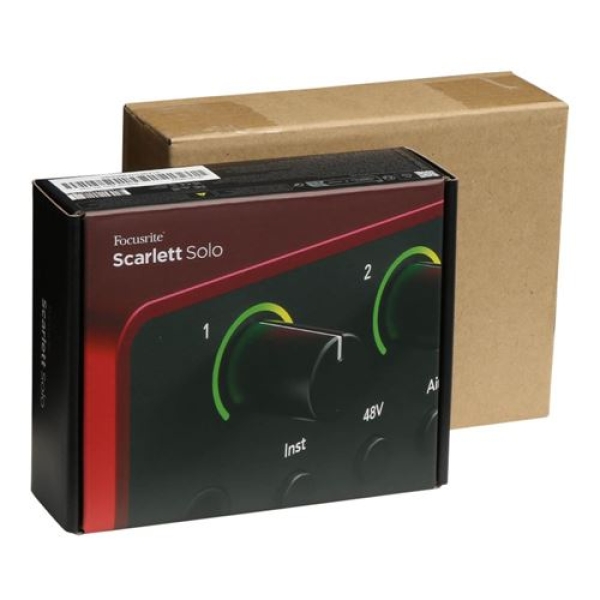 Focusrite Scarlett Solo Gen 4  Sound card