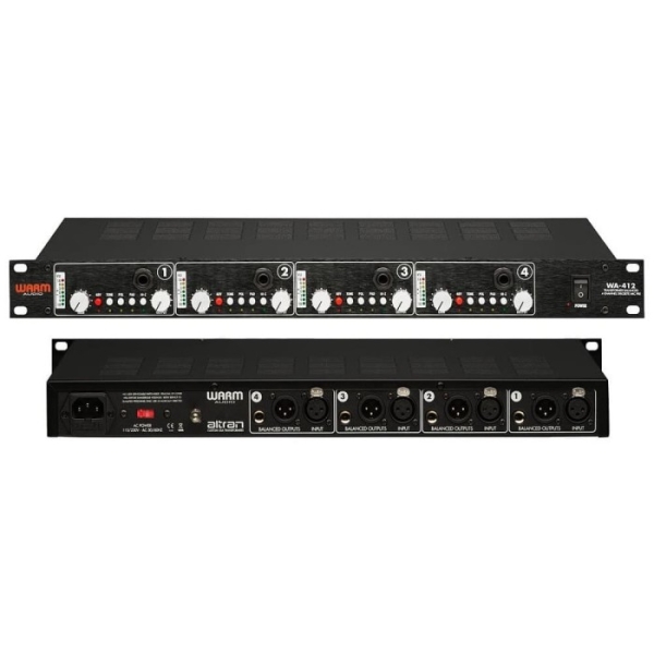 Warm Audio WA-412 4-channel Mic Preamp with DI