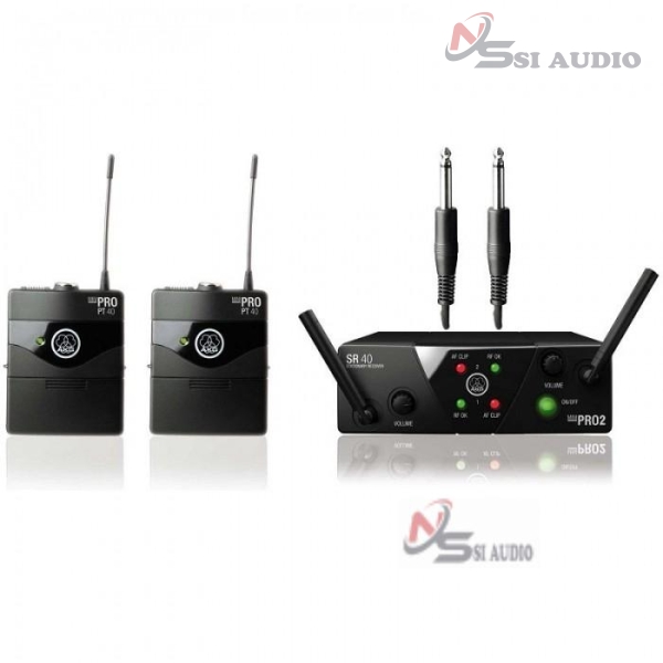 Akg Wms 40 Mini Dual Instrumental Wireless System Set