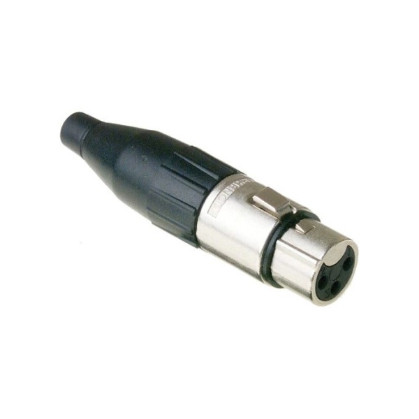 Amphenol Ac3f Female Xlr Connector Nickel