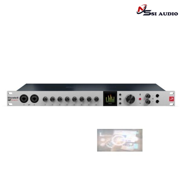 Antelope Discrete 8 Pro Synergy Core – Audio Interface 26×32 Studio Grade Với Synergy Core DSP/FPGA