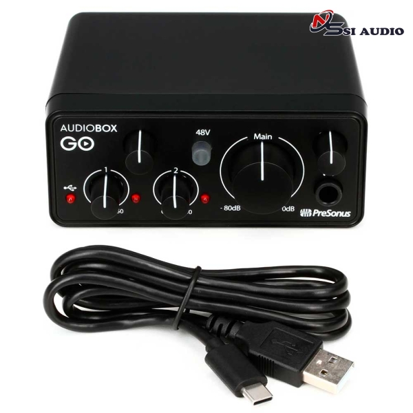 PreSonus AudioBox Go: Audio Interface Di Động Siêu Nhỏ Gọn