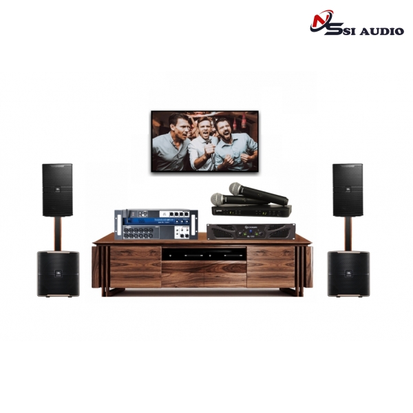 Hệ Thống Karaoke JBL KP2010 G2: Chất Âm Huyền Thoại – Nghe Là Hay, Hát Là Mê + Tặng Micro Shure BLX288A/PG58