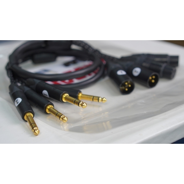 Dây Mogami 4 Line XLR To 6 Ly Neutrik 1m