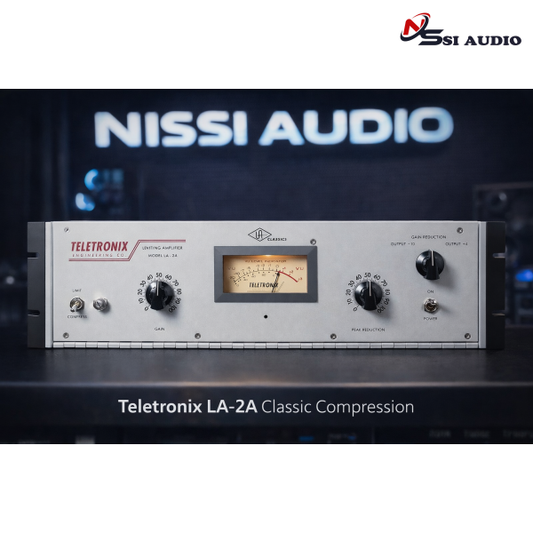 Teletronix LA-2A Classic – Compressor Huyền Thoại: Chất Âm Ống Đèn Ấm Áp & Sự Mượt Mà Tuyệt Đối
