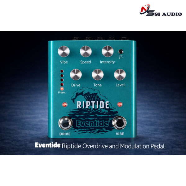 Eventide Riptide Overdrive and Modulation Pedal
