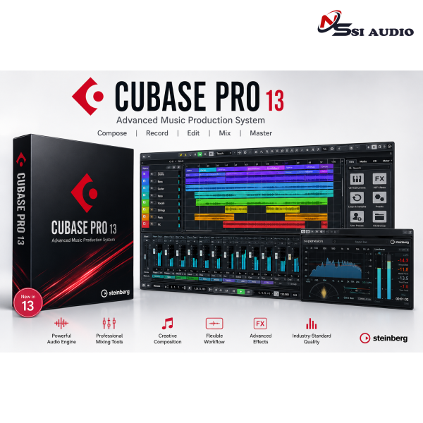 Steinberg Cubase 13 Pro Bản Quyền 1PC Vĩnh Viễn – Đỉnh Cao Công Nghệ DAW Thế Hệ Mới