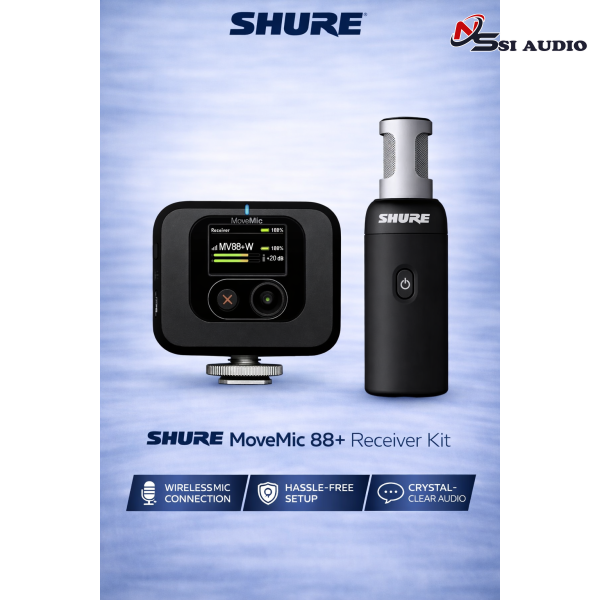 SHURE MoveMic 88+ Receiver Kit