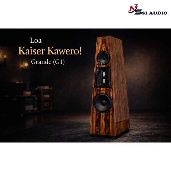 Loa Kaiser Kawero! Grande (G1) ,Phân loại: Loa cột 4 đường tiếng, Loa trầm phía sau là 15 inch