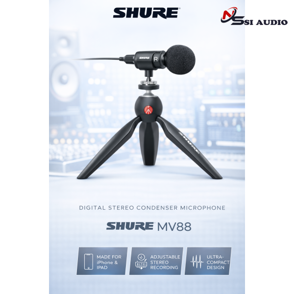 SHURE MV88+ VIDEO KIT