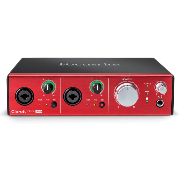 Many M07 + Focusrite 2i2 gen 3 combo thu âm hát live