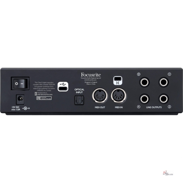 COMPO FOCUSRITE CLARETT + WArm Wa47JR
